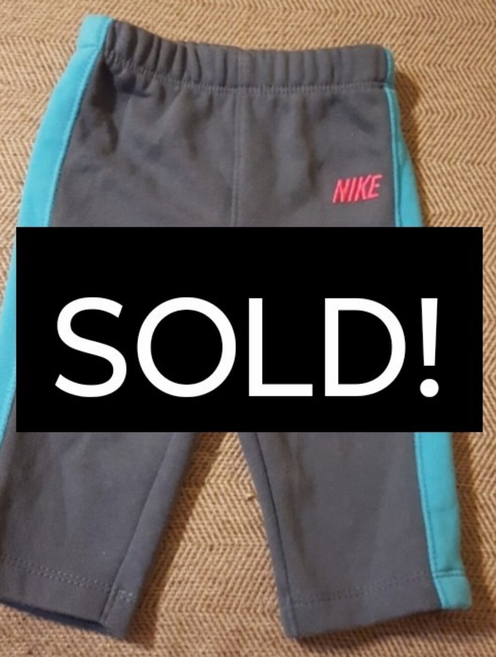 3-6M Nike Baby Girl Sweatpants
